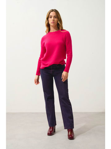 AUTHENTIC CASHMERE Kaschmir-Pullover "Daria" in Fuchsia