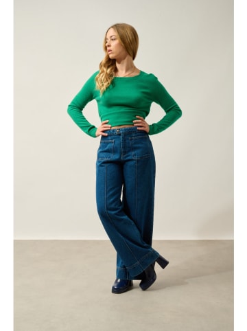 AUTHENTIC CASHMERE Kasjmieren trui "Dibona" groen