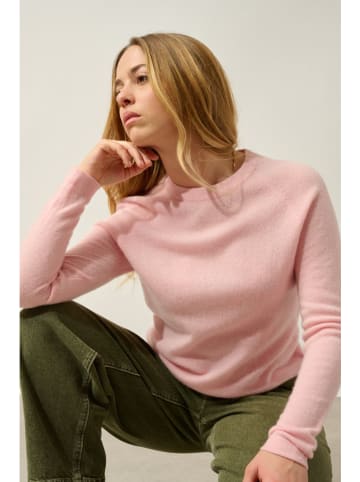 AUTHENTIC CASHMERE Kaszmirowy sweter "Ecrin" w kolorze jasnoróżowym