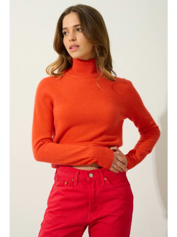 AUTHENTIC CASHMERE Kaschmir-Pullover "Eileen" in Orange