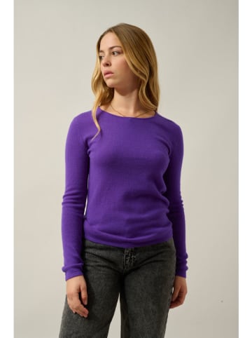 AUTHENTIC CASHMERE Kaschmir-Pullover "Epéna" in Lila