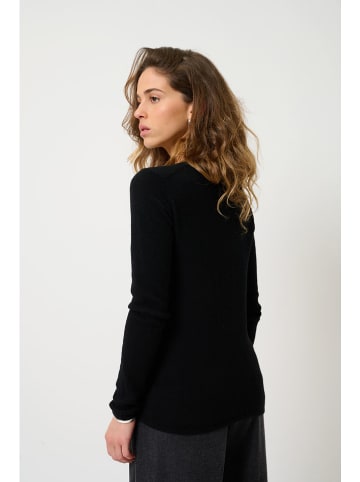AUTHENTIC CASHMERE Kasjmieren trui "Epéna" zwart