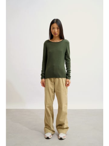 AUTHENTIC CASHMERE Kaschmir-Pullover "Epéna" in Khaki