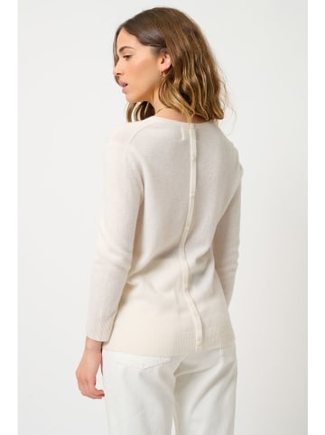 AUTHENTIC CASHMERE Kaschmir-Pullover "Estaris" in Weiß