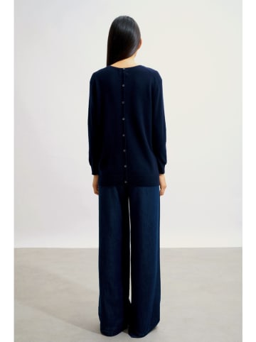 AUTHENTIC CASHMERE Kaschmir-Pullover "Estaris" in Dunkelblau