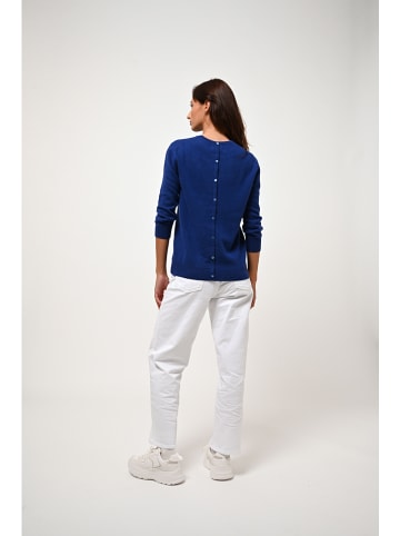 AUTHENTIC CASHMERE Kaschmir-Pullover "Estaris" in Dunkelblau