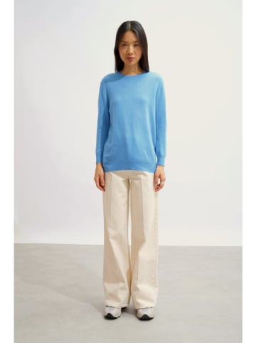 AUTHENTIC CASHMERE Kasjmieren trui "Estaris" blauw