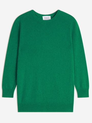 AUTHENTIC CASHMERE Kasjmieren trui "Estaris" groen