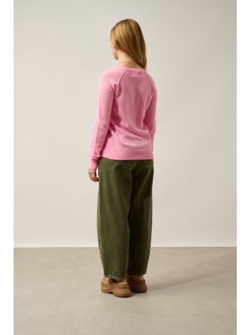 AUTHENTIC CASHMERE Kasjmieren trui "Etret" lichtroze