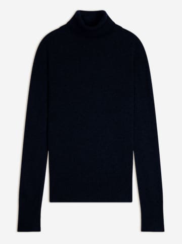 AUTHENTIC CASHMERE Kasjmieren coltrui "Fornet" donkerblauw