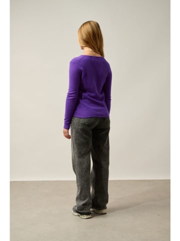 AUTHENTIC CASHMERE Kaszmirowy sweter "Galise" w kolorze fioletowym