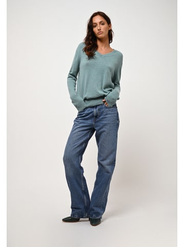 AUTHENTIC CASHMERE Kasjmieren trui "Gardoria" mintgroen