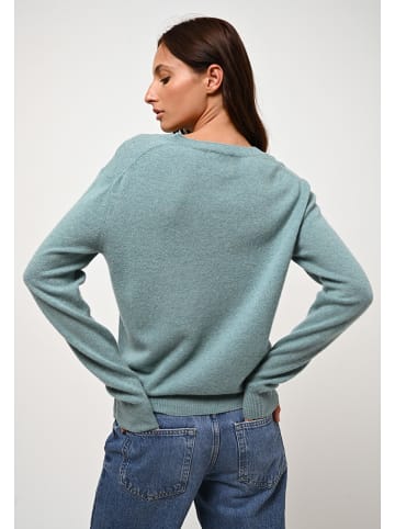 AUTHENTIC CASHMERE Kasjmieren trui "Gardoria" mintgroen