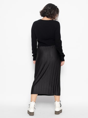 AUTHENTIC CASHMERE Kasjmieren trui "Giusalet" zwart