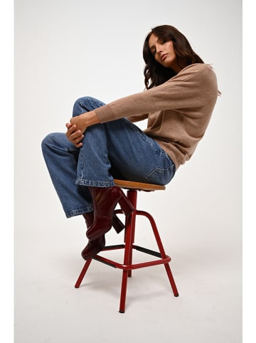 AUTHENTIC CASHMERE Kasjmieren trui "Goléon" beige