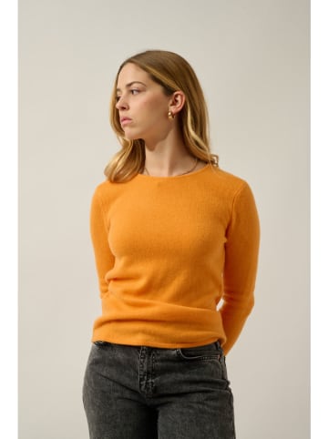 AUTHENTIC CASHMERE Kaszmirowy sweter "Ivy" w kolorze pomarańczowym