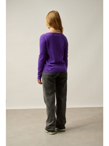 AUTHENTIC CASHMERE Kaszmirowy sweter "Lafon" w kolorze fioletowym