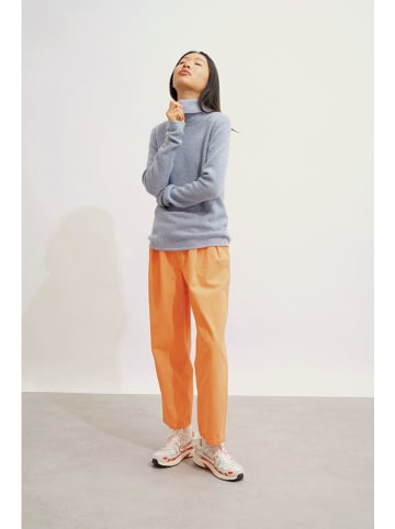 AUTHENTIC CASHMERE Kaszmirowy golf w kolorze błękitnym