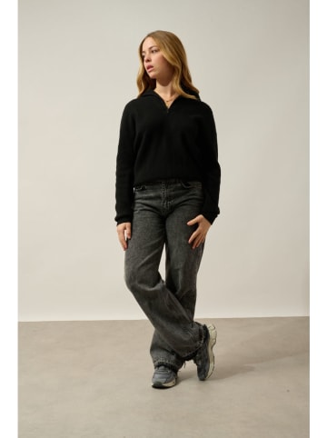 AUTHENTIC CASHMERE Kaszmirowy sweter w kolorze czarnym