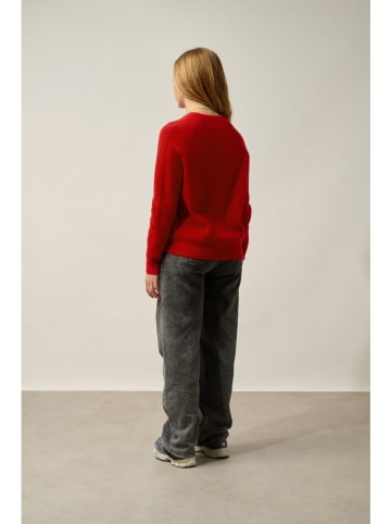 AUTHENTIC CASHMERE Kasjmieren trui "Oceane" rood