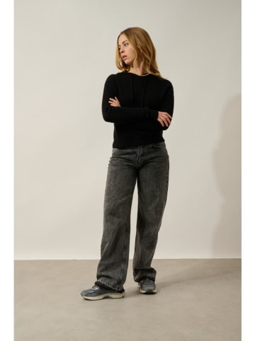 AUTHENTIC CASHMERE Kasjmieren trui "Svalinna" zwart