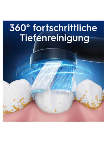 Oral-B 8er-Set: Ersatz-Bürstenköpfe "iO Ultimative Reinigung" in Schwarz