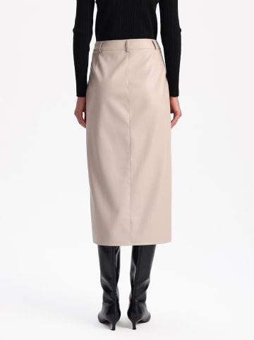 BGN Spódnica w kolorze kremowym