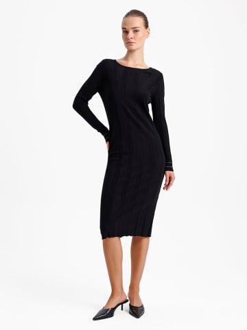 BGN Strickkleid in Schwarz