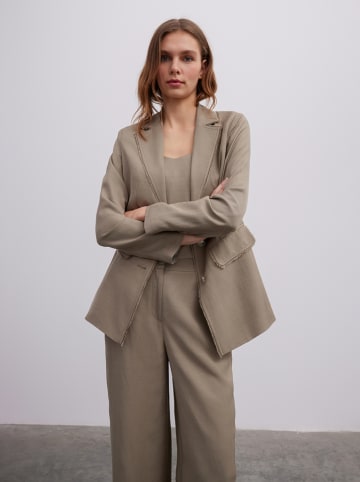 BGN Blezer w kolorze oliwkowym