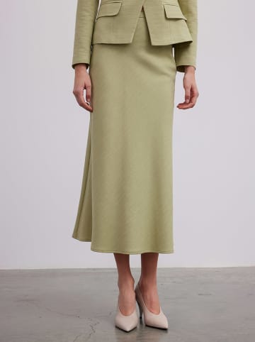 BGN Spódnica w kolorze jasnozielonym