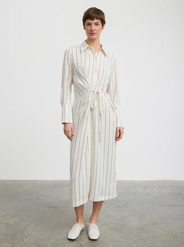 BGN Kleid in Creme/ Schwarz