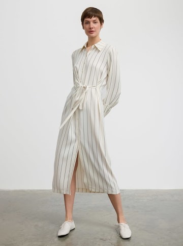 BGN Kleid in Creme/ Schwarz