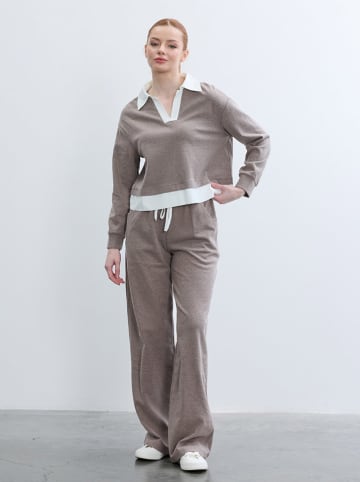BGN Bluse in Taupe