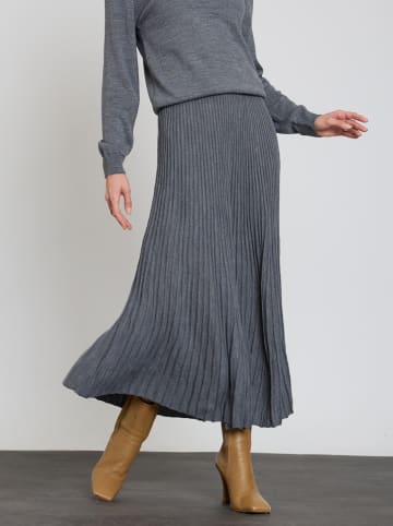 BGN Spódnica w kolorze szarym