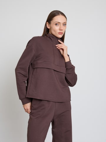 BGN Bluza w kolorze brązowym