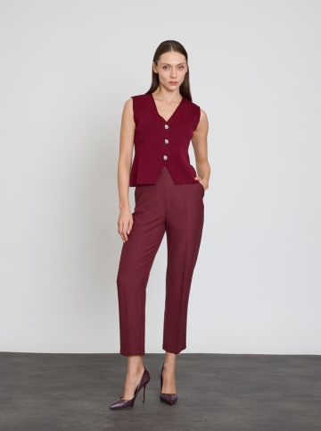 BGN Kamizelka w kolorze bordowym