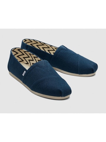 TOMS Instappers donkerblauw