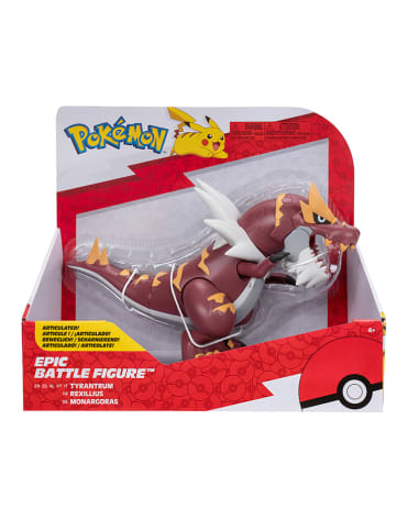 Pokémon Figurka "Pokemon Tyrantrum" w kolorze jasnobrązowym do zabawy -4+