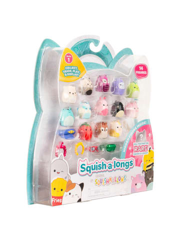 Squishmallows 14-częściowy zestaw figurek w różnych kolorach do zabawy - 6+