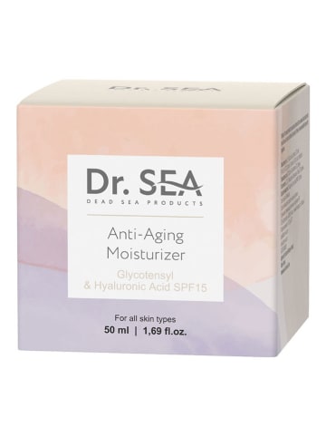 DR. SEA Anti-aging vochtinbrengende crème "Glycotensyl & Hyaluronic Acid"-SPF 15, 50 ml