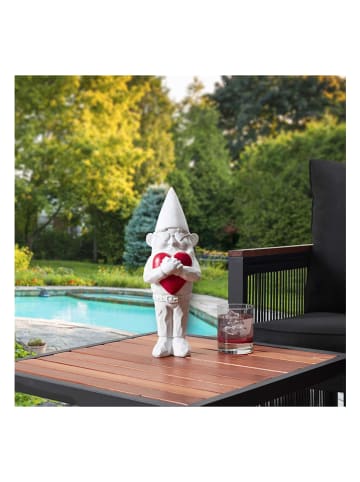 Garden Spirit Figurka dekoracyjna "Love" w kolorze białym - wys. 33 cm