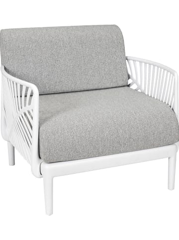 Garden Spirit Outdoor-Sessel "Ibiza" in Grau - (B)84,5 x (H)76,5 x (T)73,5 cm