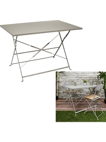 Garden Spirit Tuintafel taupe - (B)110 x (H)70 x (D)71 cm