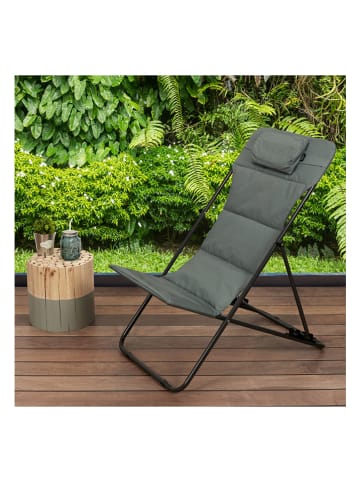 Garden Spirit Leżak "Corfou" w kolorze khaki - 55 x 89 x 81 cm