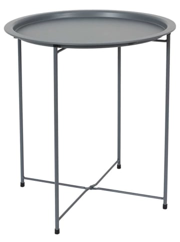 Garden Spirit Stolik "Sienna" w kolorze szarym - wys. 50 x Ø 47 cm
