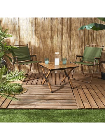 Garden Spirit Gartenstuhl in Khaki - (B)55 x (H)77 x (T)63 cm