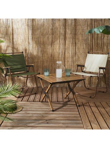 Garden Spirit Stolik kempingowy w kolorze brązowym - 58 x 60 x 44 cm