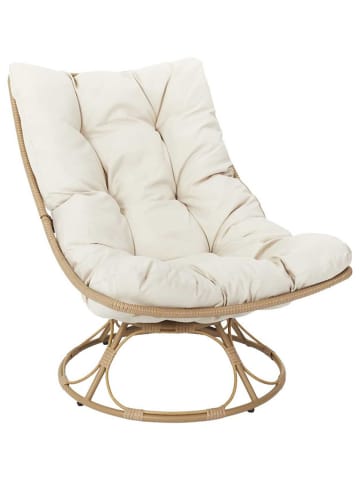 Garden Spirit Lounge-stoel crème - (B)74 x (H)88 x (D)96 cm