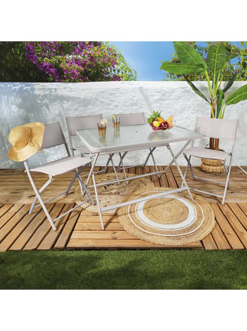 Garden Spirit Tuintafel "Formantera" beige - (B)110 x (H)75 x (D)70 cm
