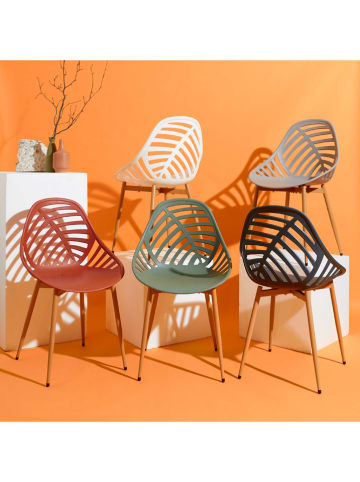 Garden Spirit Gartenstuhl "Alameda" in Terrakotta - (B)52,3 x (H)85,5 x (T)49 cm